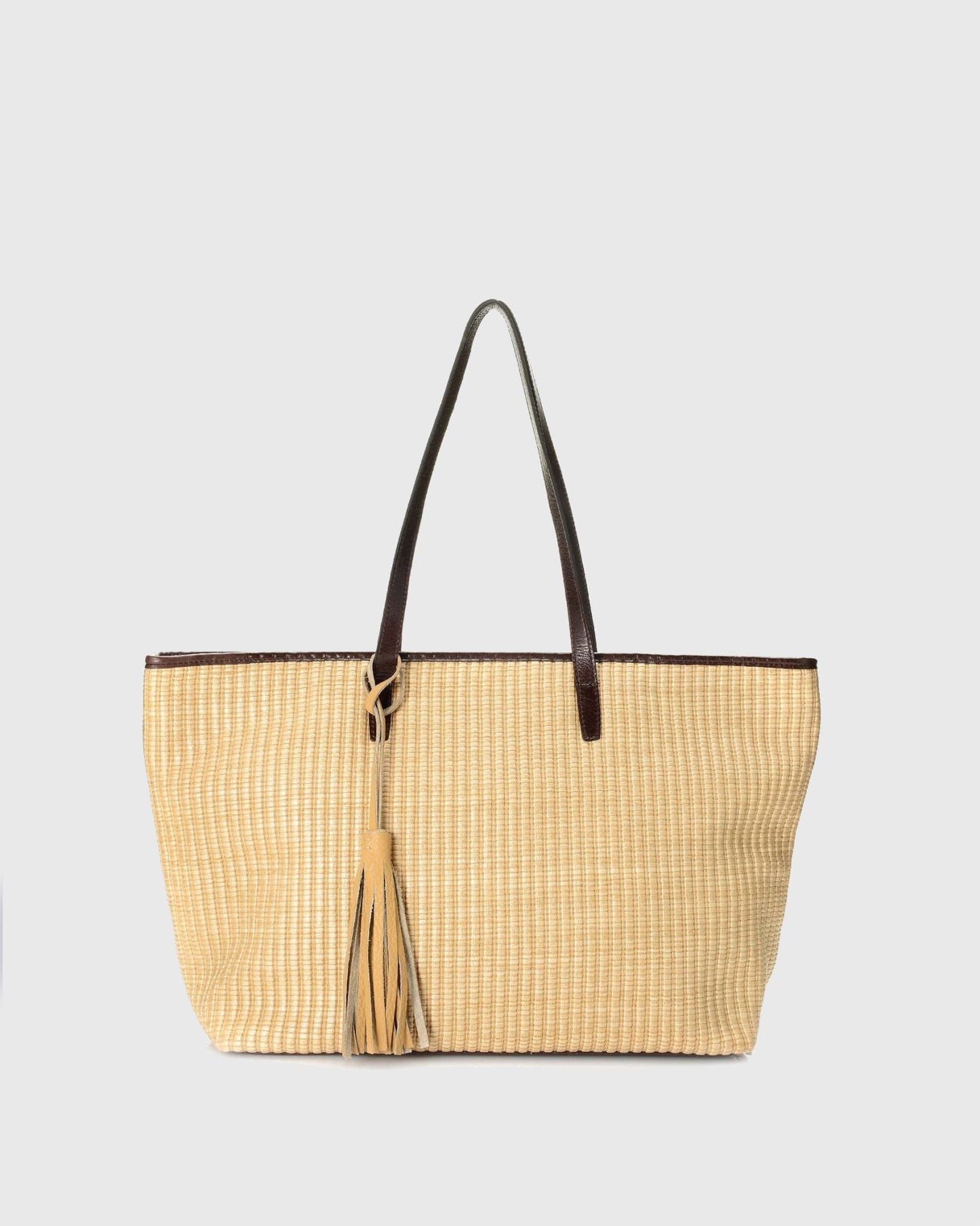 Calli - Raffia Beige Bags | Pietro NYC