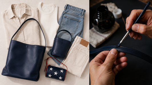 A complete outfit matching a pietro bag with complementing colors 