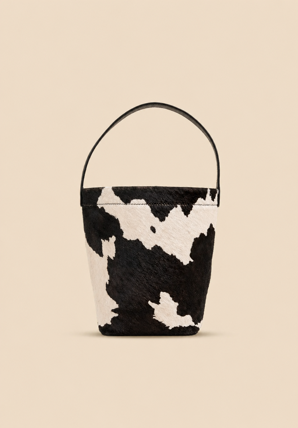The Chelsea Mini - Rodeo Cow Hair Calf Bucket Bag