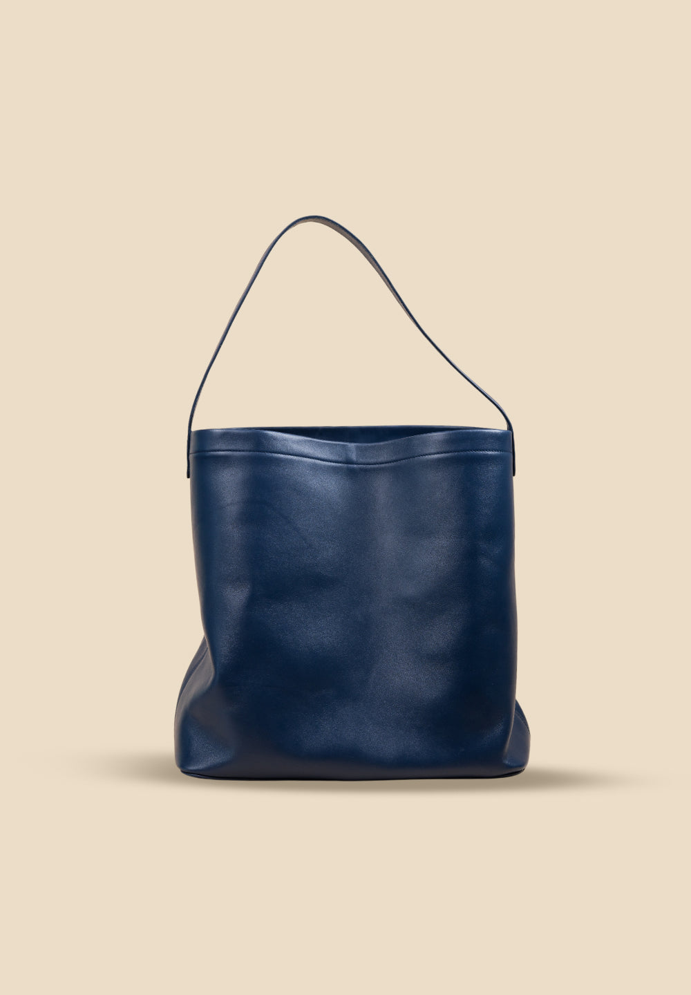 O BERETTA ネイビーブルー ハンドバッグ The Chelsea XL Navy Tote Bag | Pietro NYC