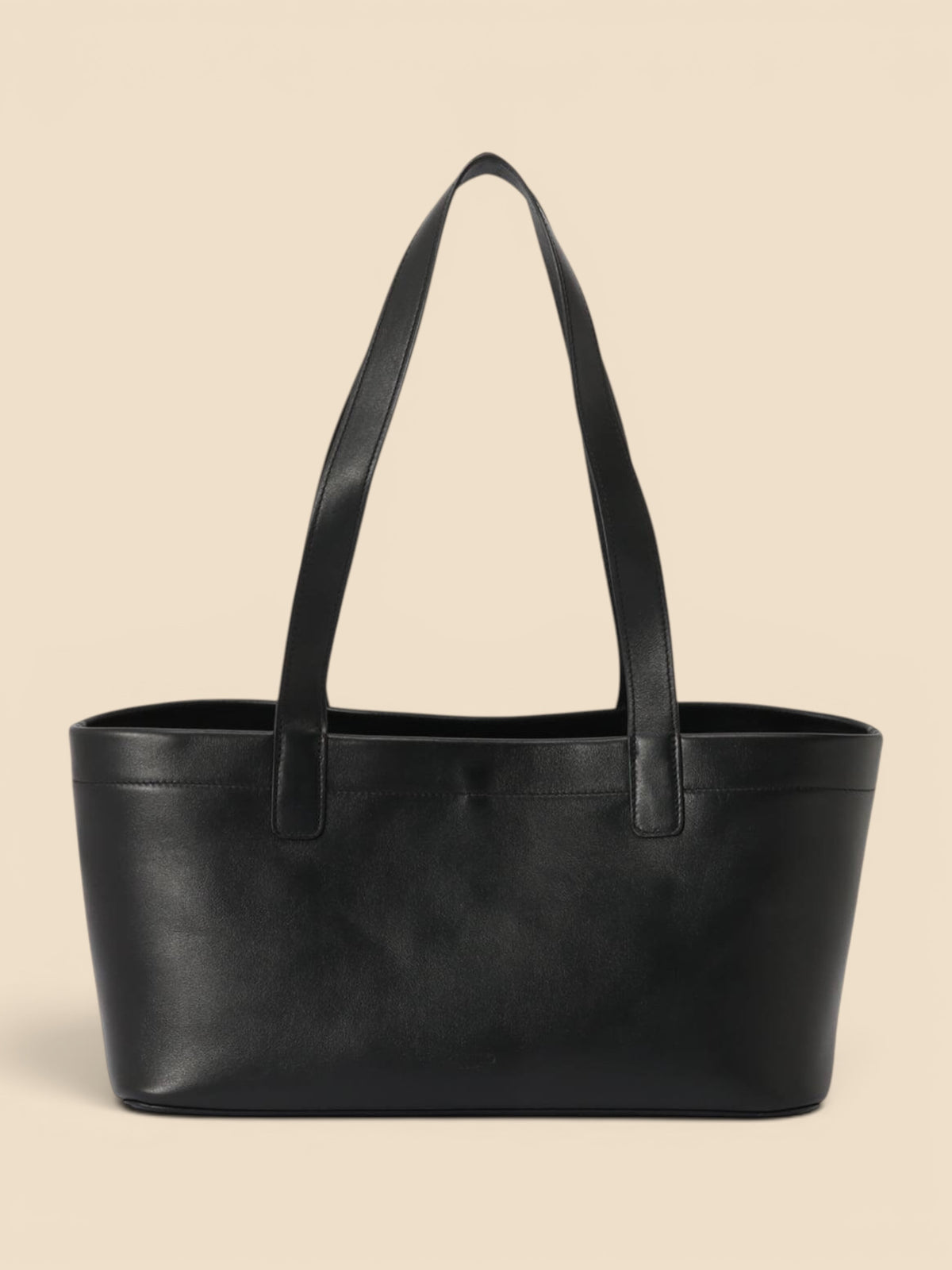 East West Chelsea- Midnight Leather Tote