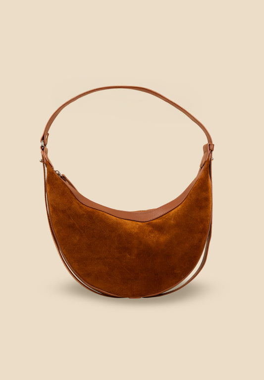 The Crosby- Cognac Suede