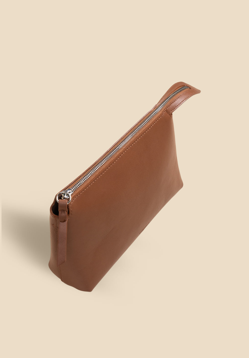 The Hudson Clutch- Cognac