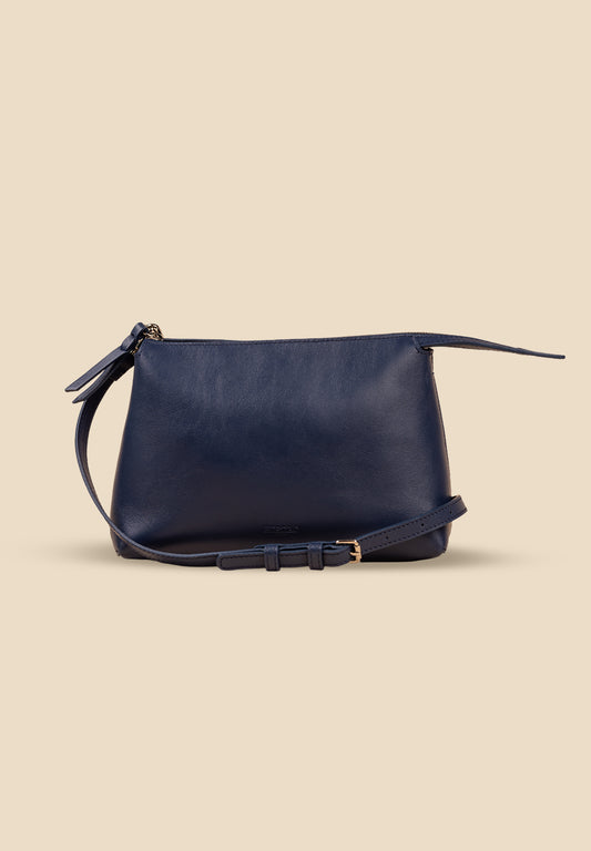 The Hudson Clutch- Navy