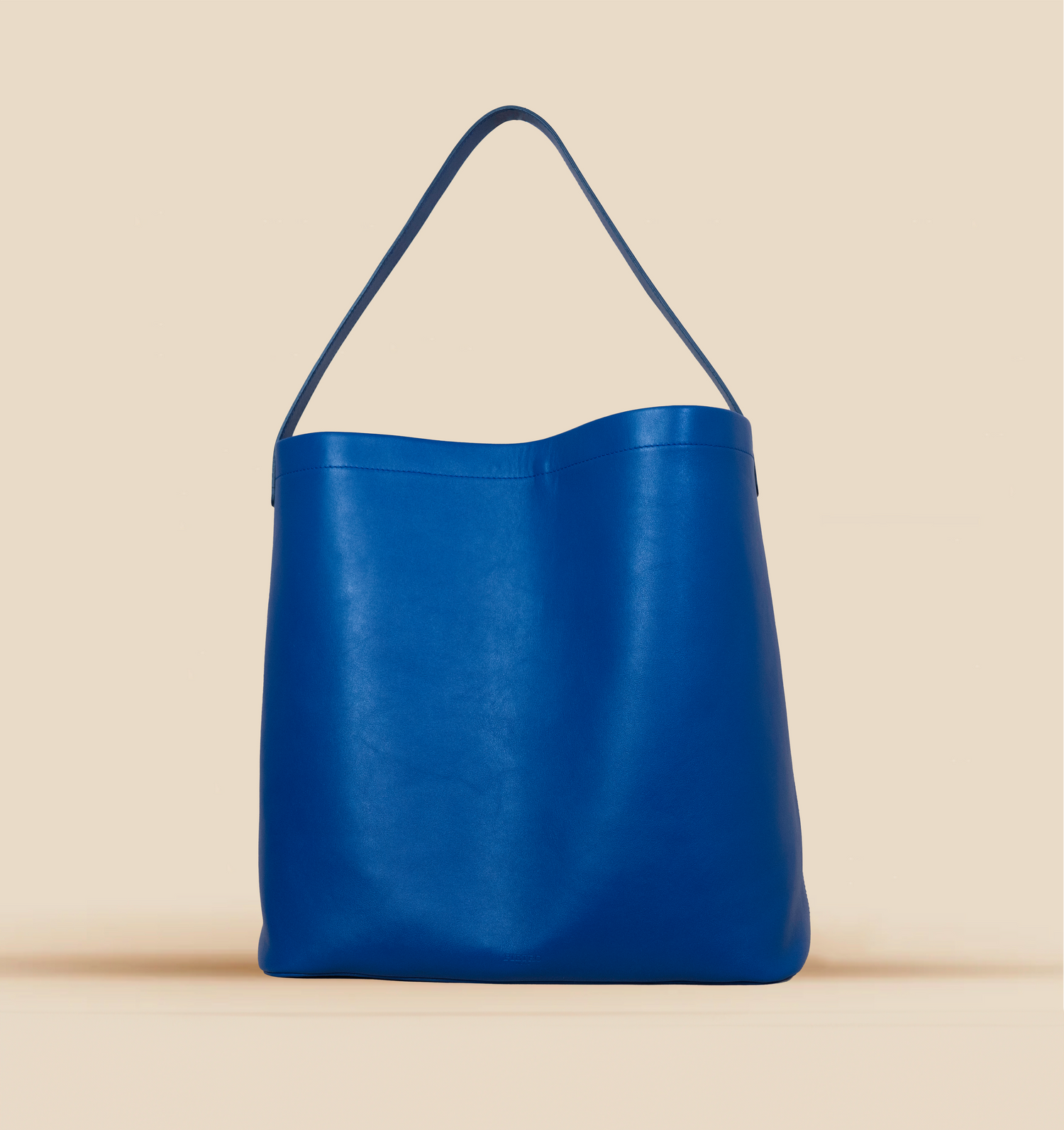 Pietro NYC The Chelsea XL Cobalt Leather Tote Bag