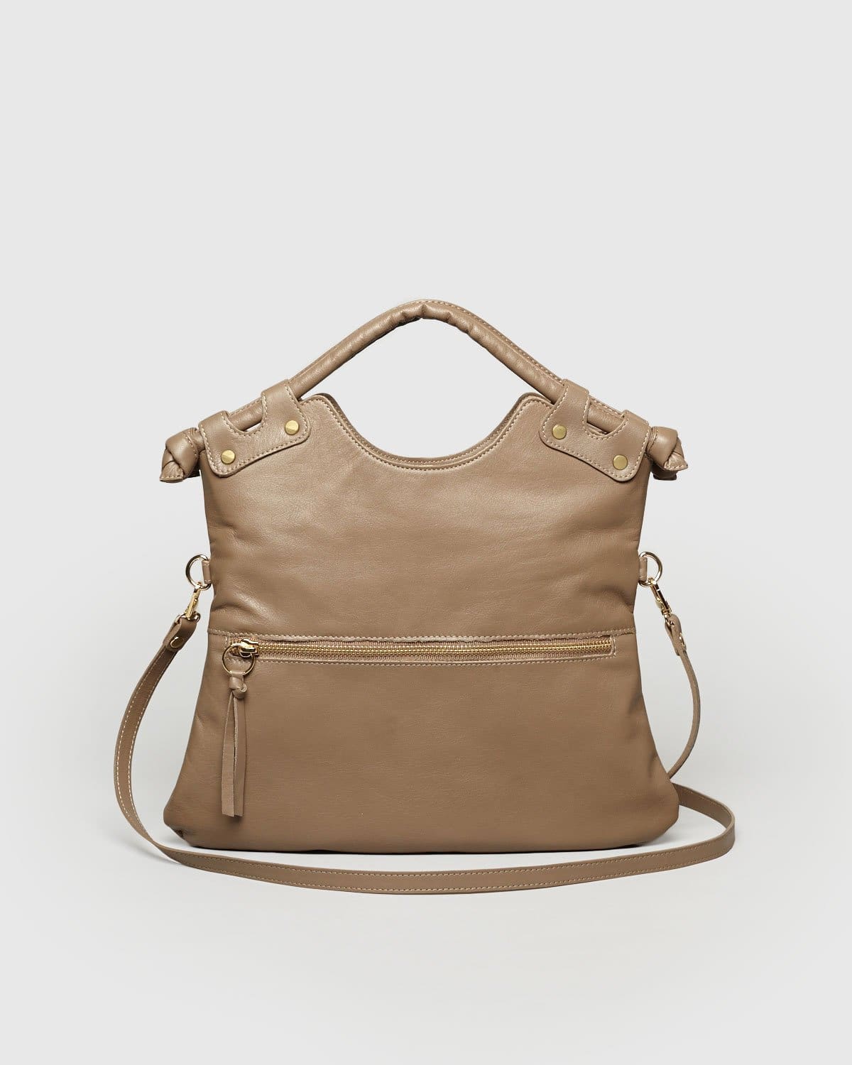 Brooklyn - Taupe Bags | Pietro NYC