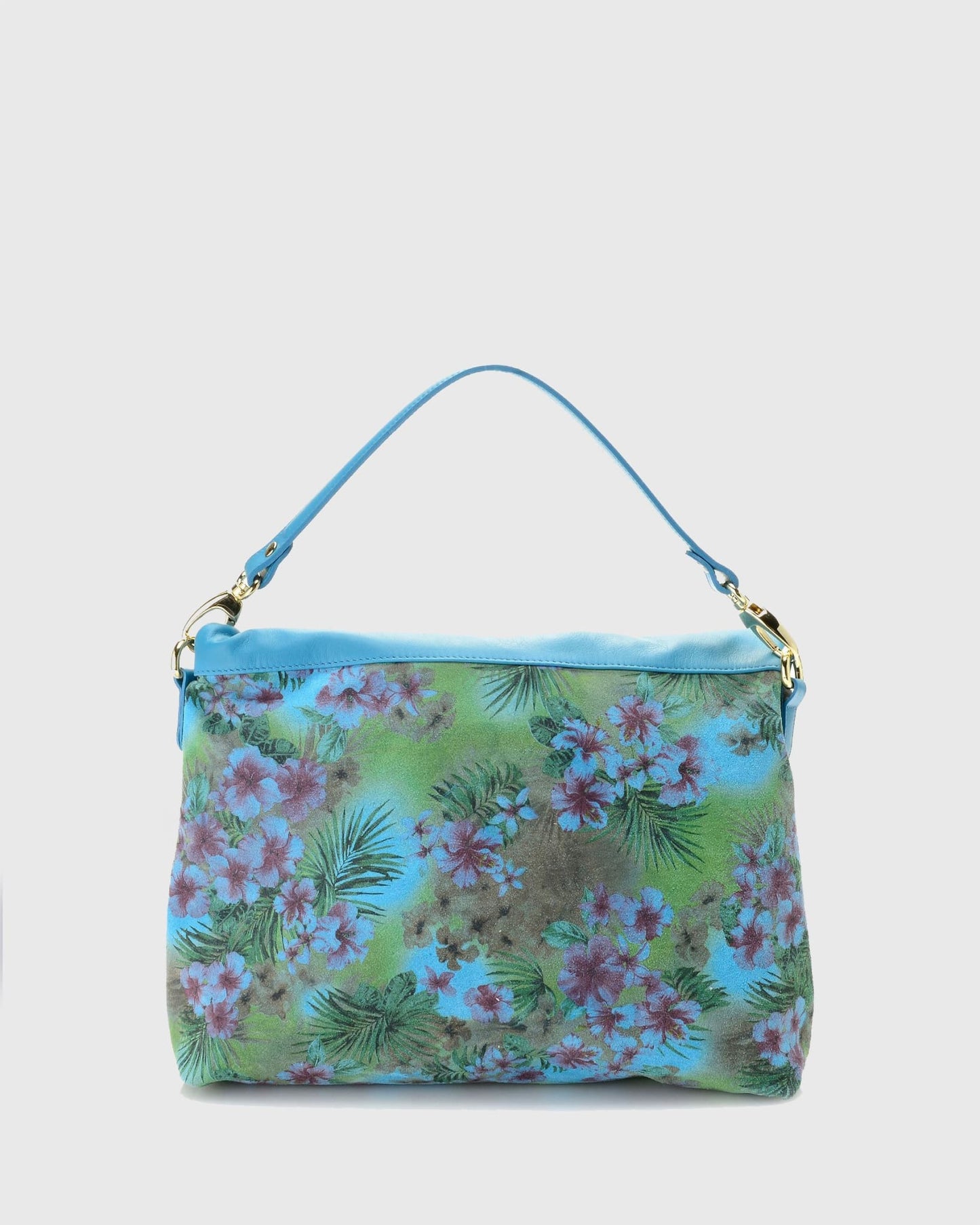 Kaylee - Blue Floral Bags | Pietro NYC