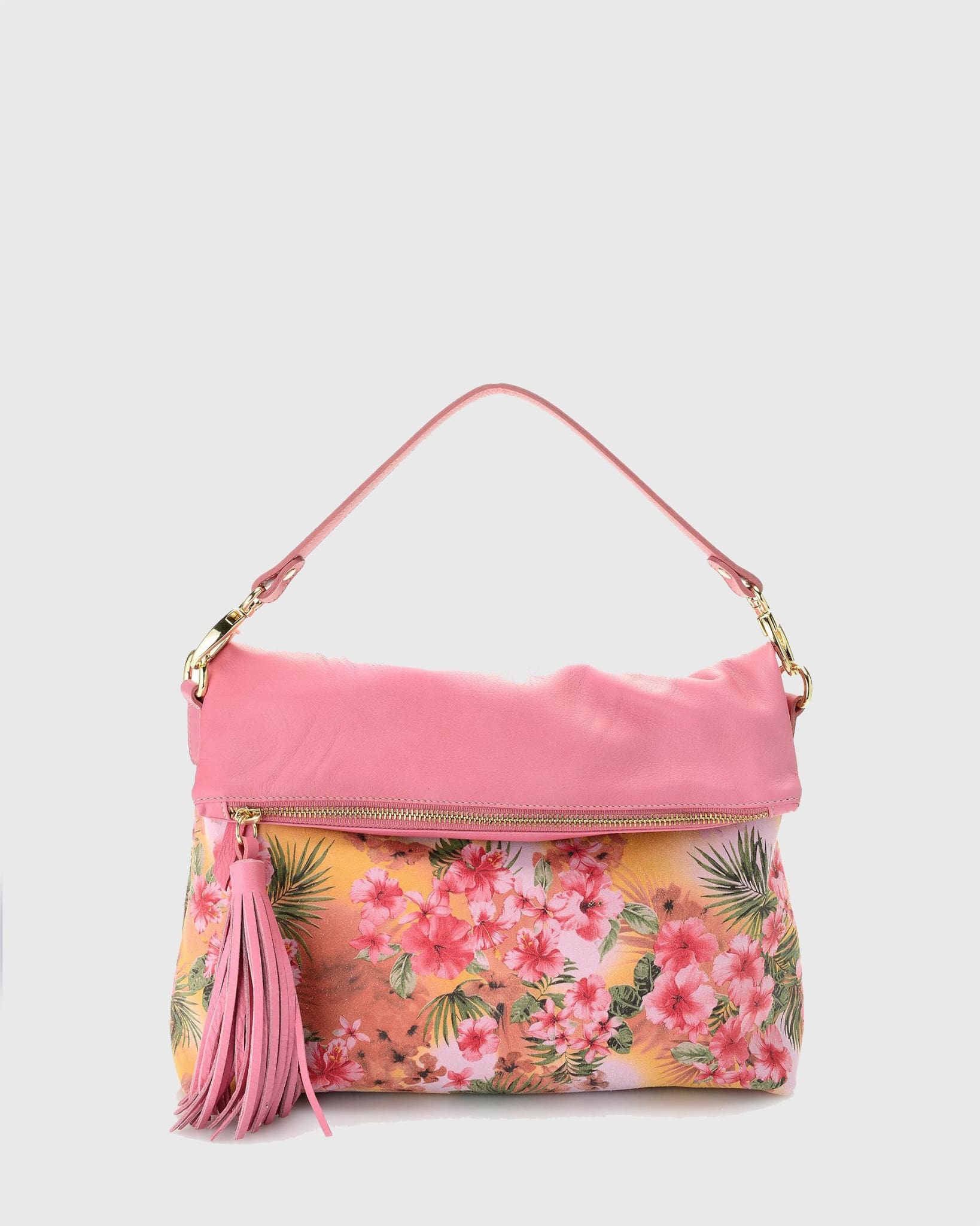 Kaylee - Pink Floral Bags | Pietro NYC