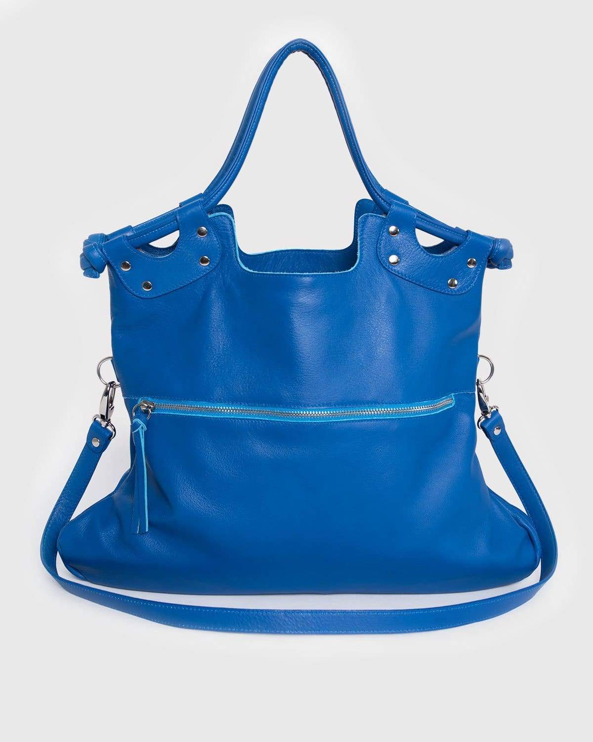 Manhattan - Cobalt Blue Bags | Pietro NYC