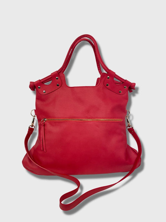 Manhattan - Coral Red Bags | Pietro NYC