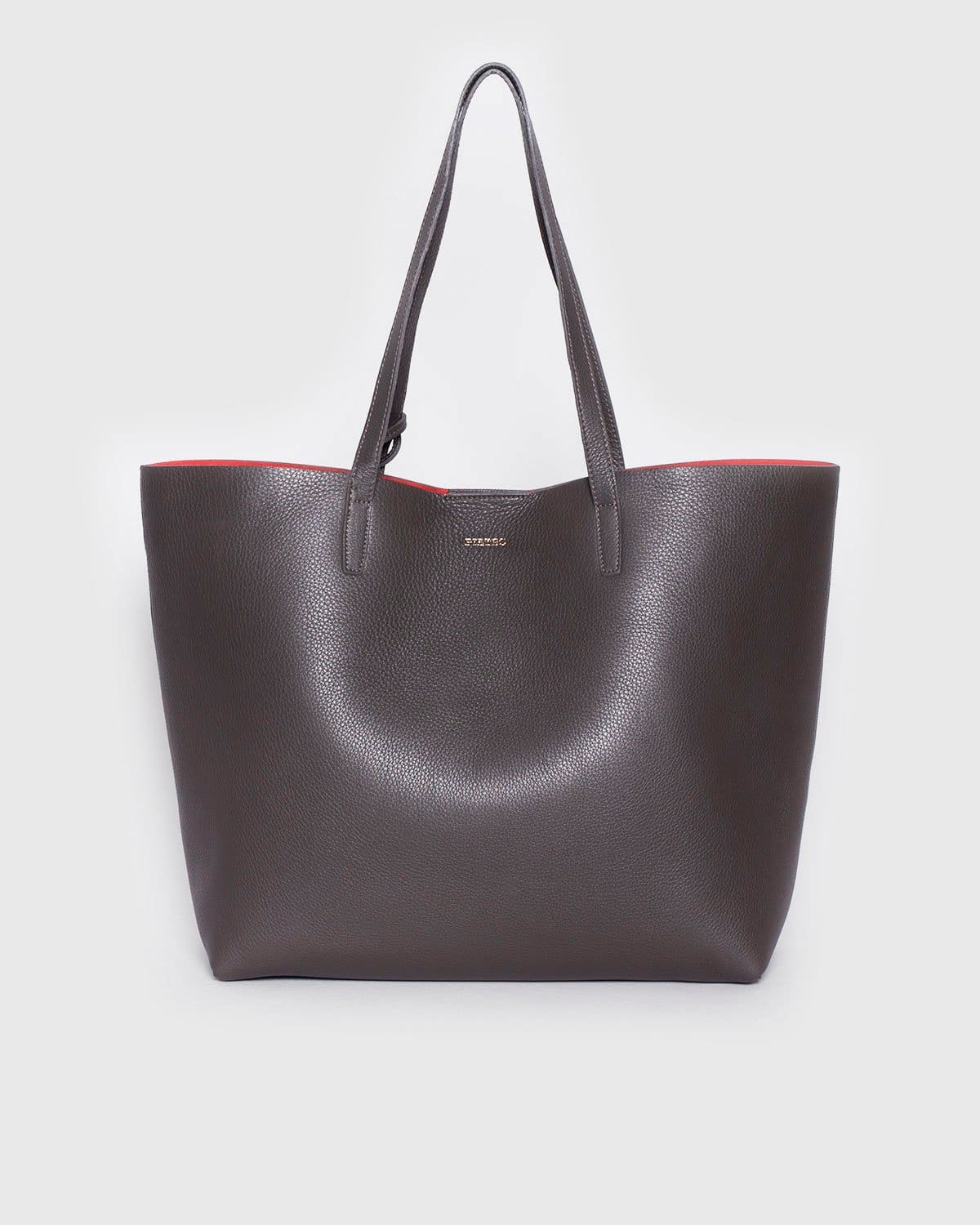 Unlined Tote - Charcoal Bags | Pietro NYC